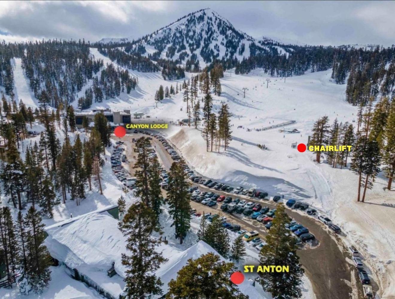 Fully Renovated! St Anton #17 Ski In Ski Out 1 Bedroom 1 Bathroom Condo! Sleeps Up To 4! Mammoth Lakes Exterior foto